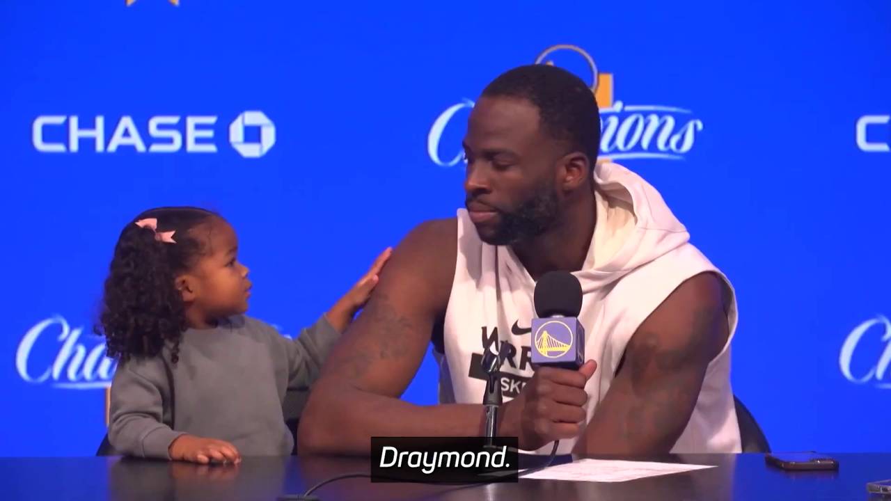 Golden State Warriors: Draymond Greens Tochter stiehlt die Show und das Mikro