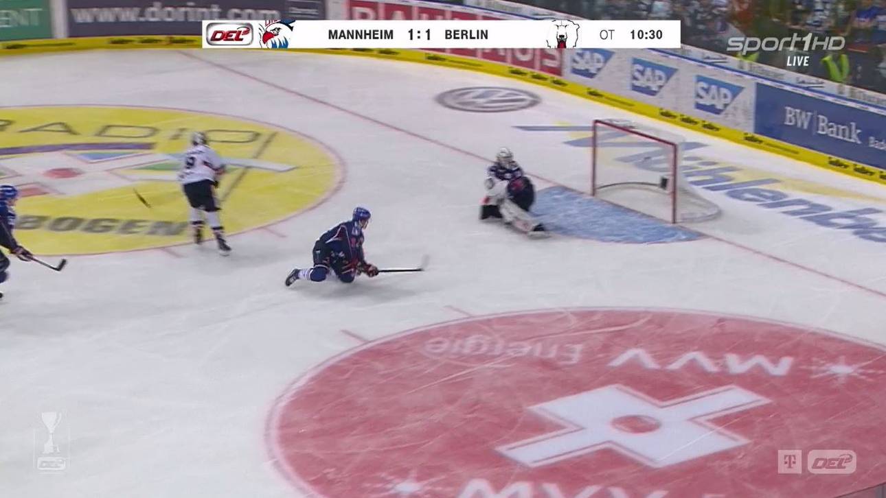 Eisbären siegen im Overtime-Drama