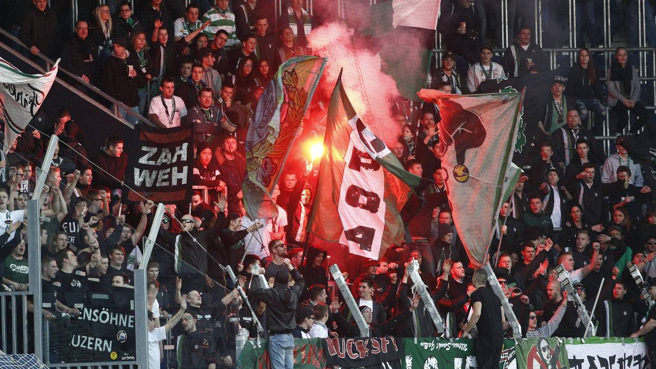 Pyro-Wurf: Fan muss hinter Gitter