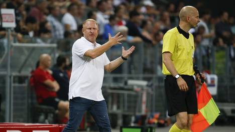 Heiko Vogel (l.) ist seinen Job als Trainer von Sturm Graz los