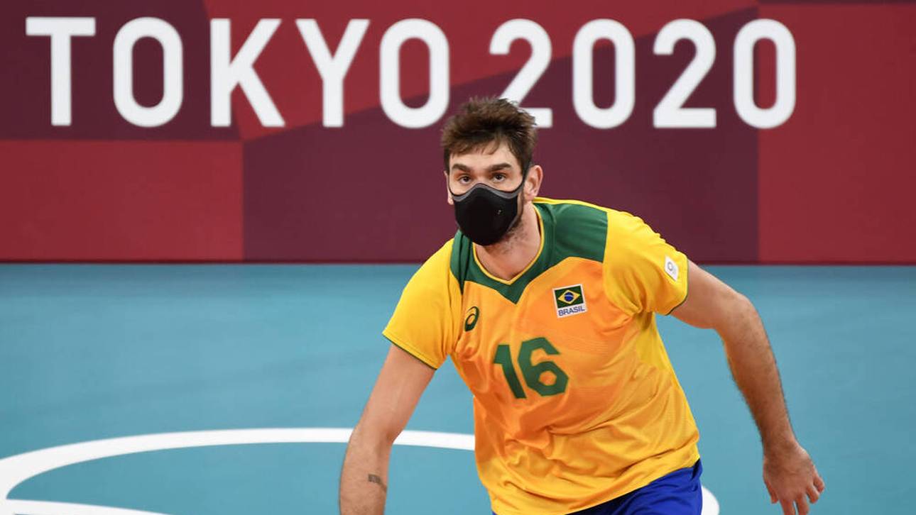 Volleyballer mit Maske: Das steckt dahinter