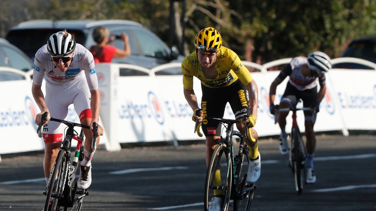 Pogacar siegt am Grand Colombier