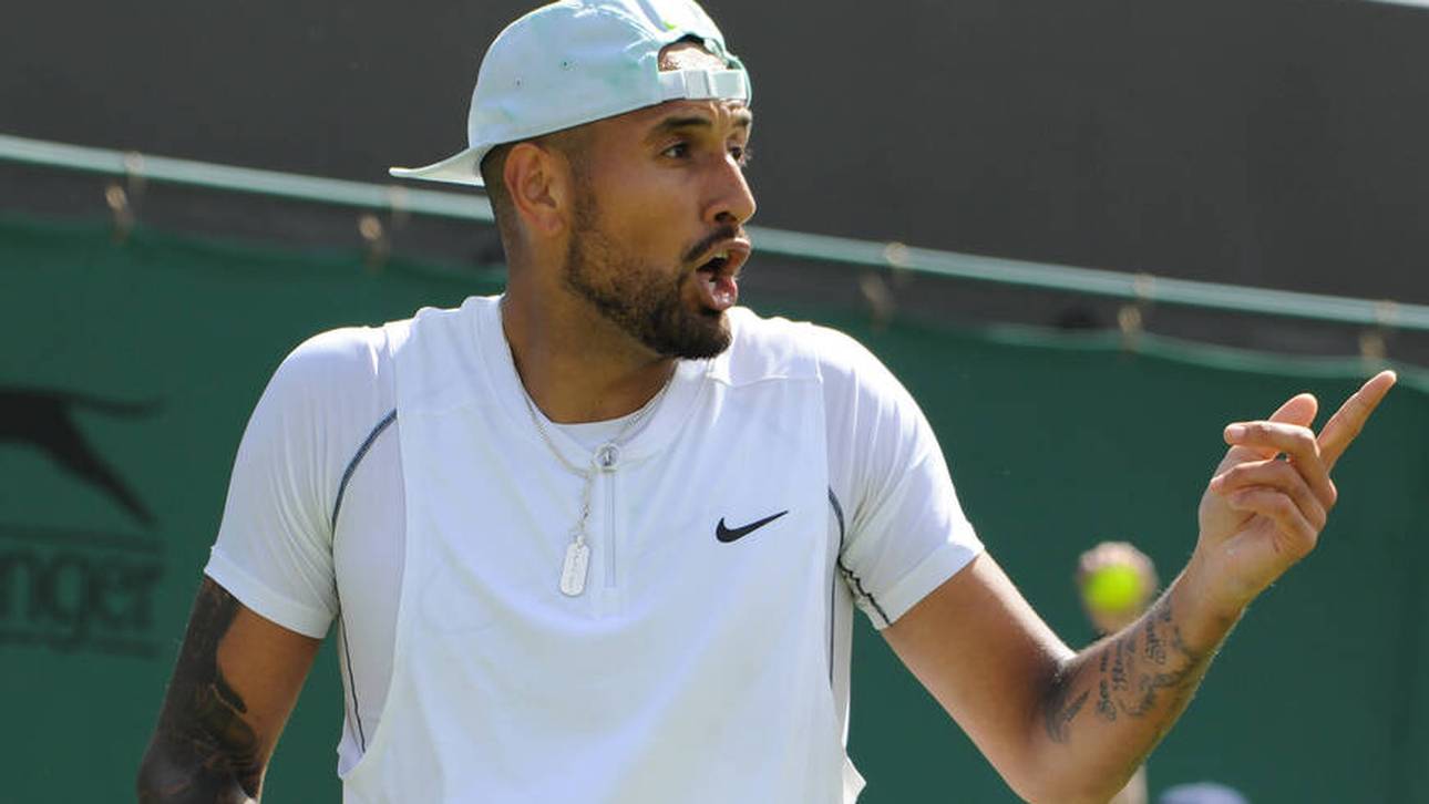 Spuck-Attacke! Kyrgios rastet aus
