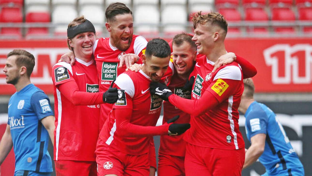 Lautern klettert dank Kantersieg