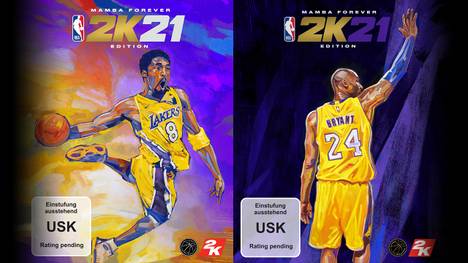Kobe Bryant ist der Coverstar der NBA 2K21 Mamba Forever Edition 