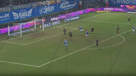 Hansa Rostock - Erzgebirge Aue: Tore und Highlights | 3. Liga