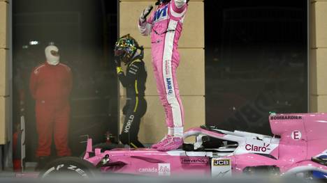 Sergio Perez gewann erstmals ein Rennen in der Formel 1