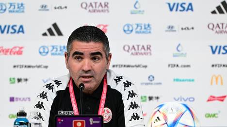 Tunesiens Trainer Kadri gibt seine Mannschaft nicht auf