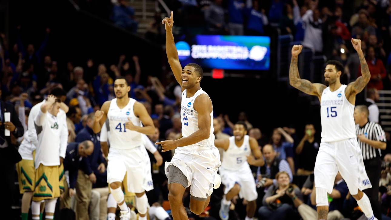 Kentucky mit Mühe ins Final Four