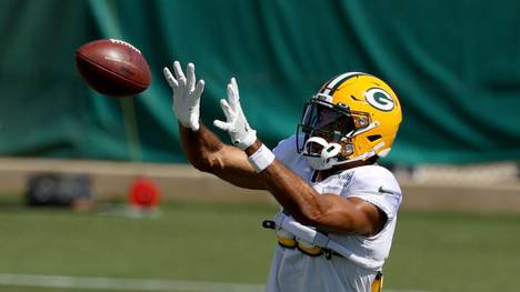 Equanimeous St. Brown im Trainingscamp der Green Bay Packers im Sommer 2020
