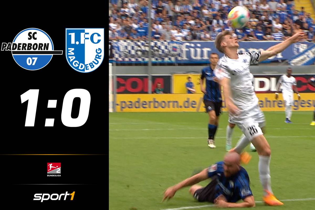 Der SC Paderborn hat die Tabellenführung in der 2. Liga verteidigt. Am Samstag setzten sich die Ostwestfalen knapp mit 1:0 gegen den Aufsteiger aus Magdeburg durch.