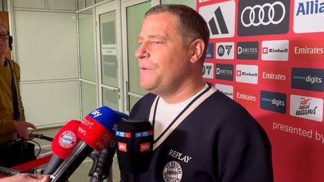 Bayern Münchens Sportvorstand Max Eberl wagt bei den Langzeitverletzten Alphonso Davies und Hiroki Ito eine Prognose.