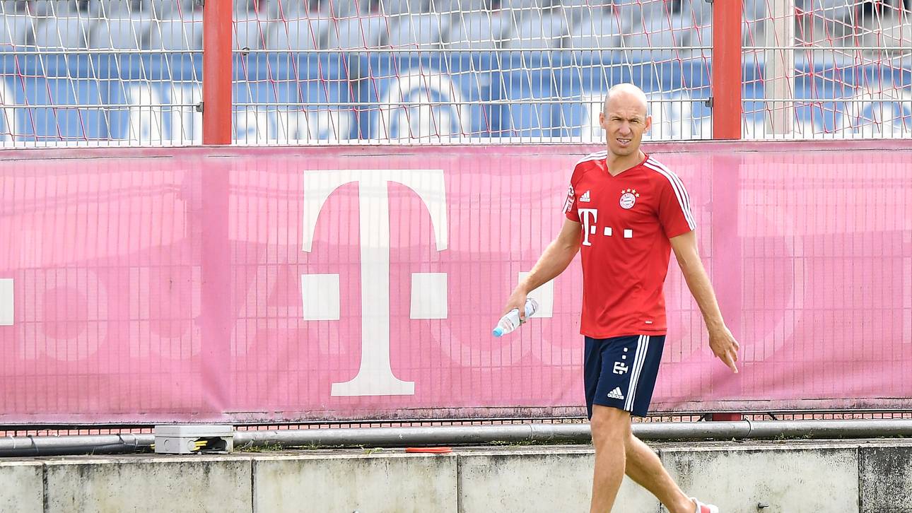 Robben zurück im Teamtraining
