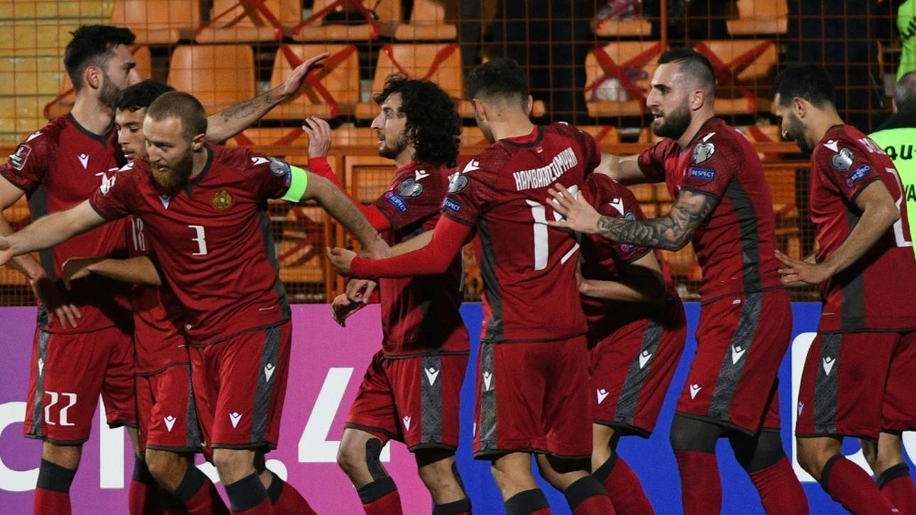 Armenien Spitzenreiter in DFB-Gruppe