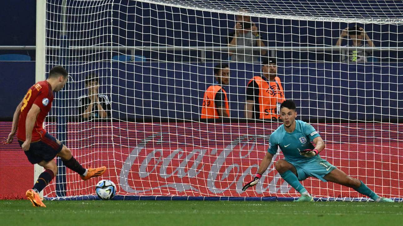 Im Finale der U21-EM parierte Trafford kurz vor Schluss einen Elfmeter