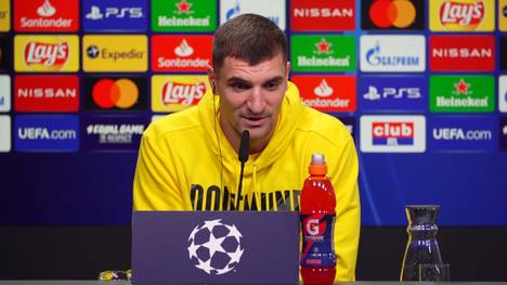 Thomas Meunier hatte es die ersten Wochen beim BVB nicht allzu einfach. Der Außenverteidiger erklärt auf der Pressekonferenz die Gründe für seine Anlaufschwierigkeiten.