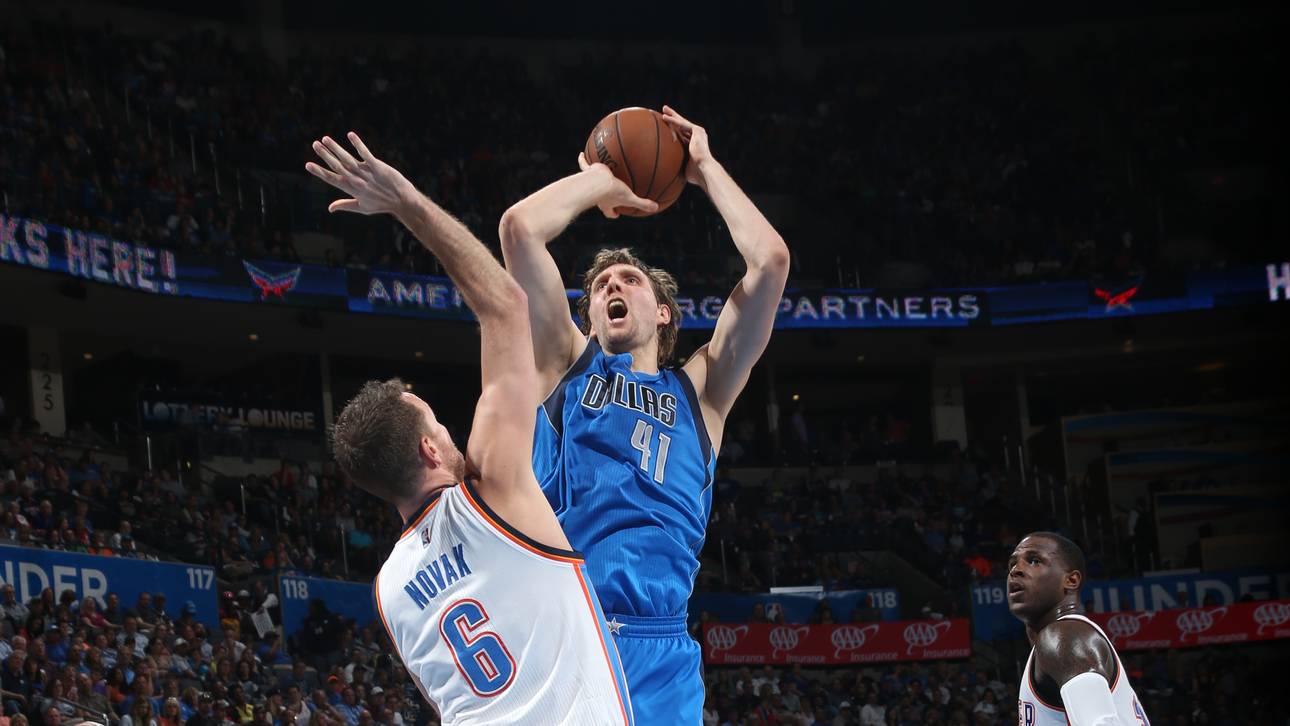 Nowitzkis Mavericks besiegen Thunder