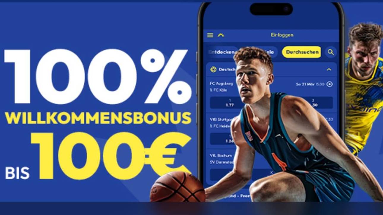 Neukunden dürfen sich bei Sunmaker einen 100% Bonus bis zu 100€ freuen.