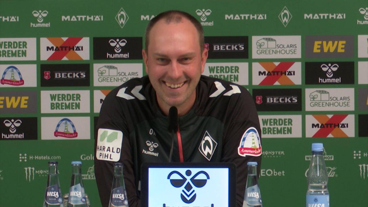 Gute Laune PK! Ole Werner mit Sprüche-Feuerwerk | Werder Bremen