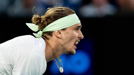 Alexander Zverev (GER) TENNIS : Open d Australie 2024 - Melbourne - 26 01 2024 VirginieBouyer Panoramic PUBLICATIONxNOTxINxFRAxBEL