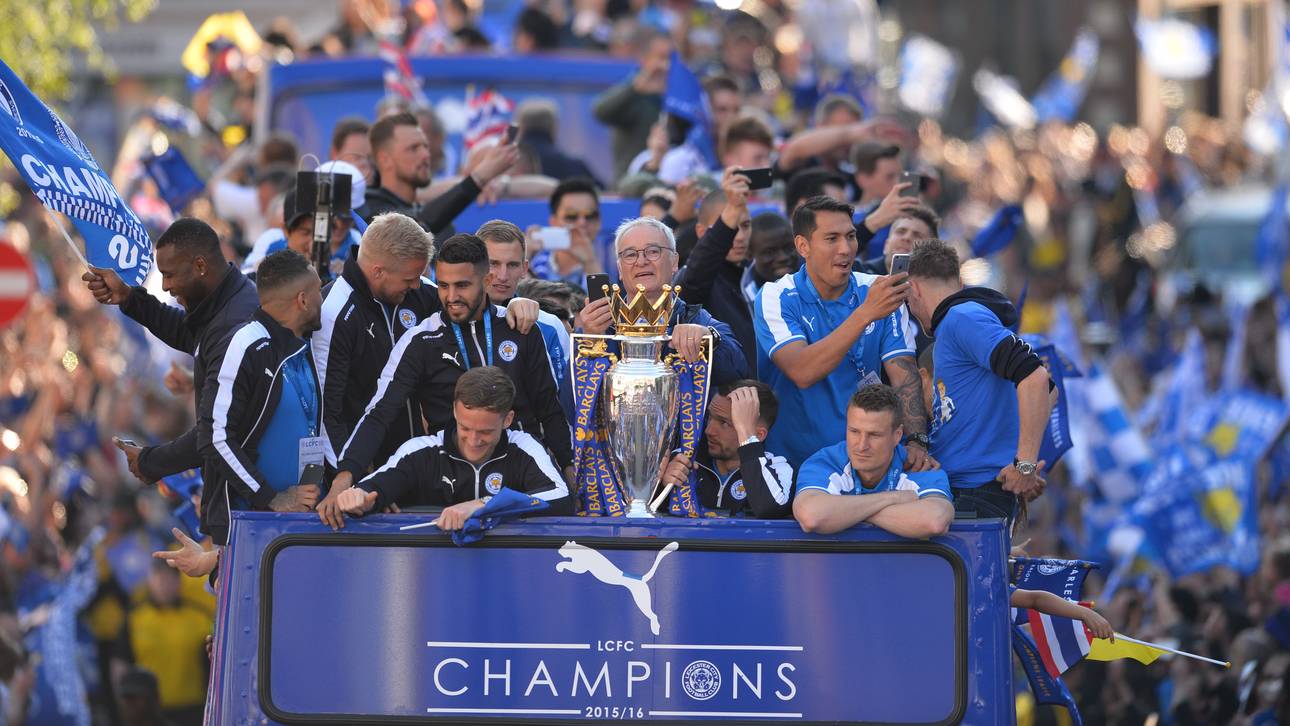 Leicester feiert Mega-Parade