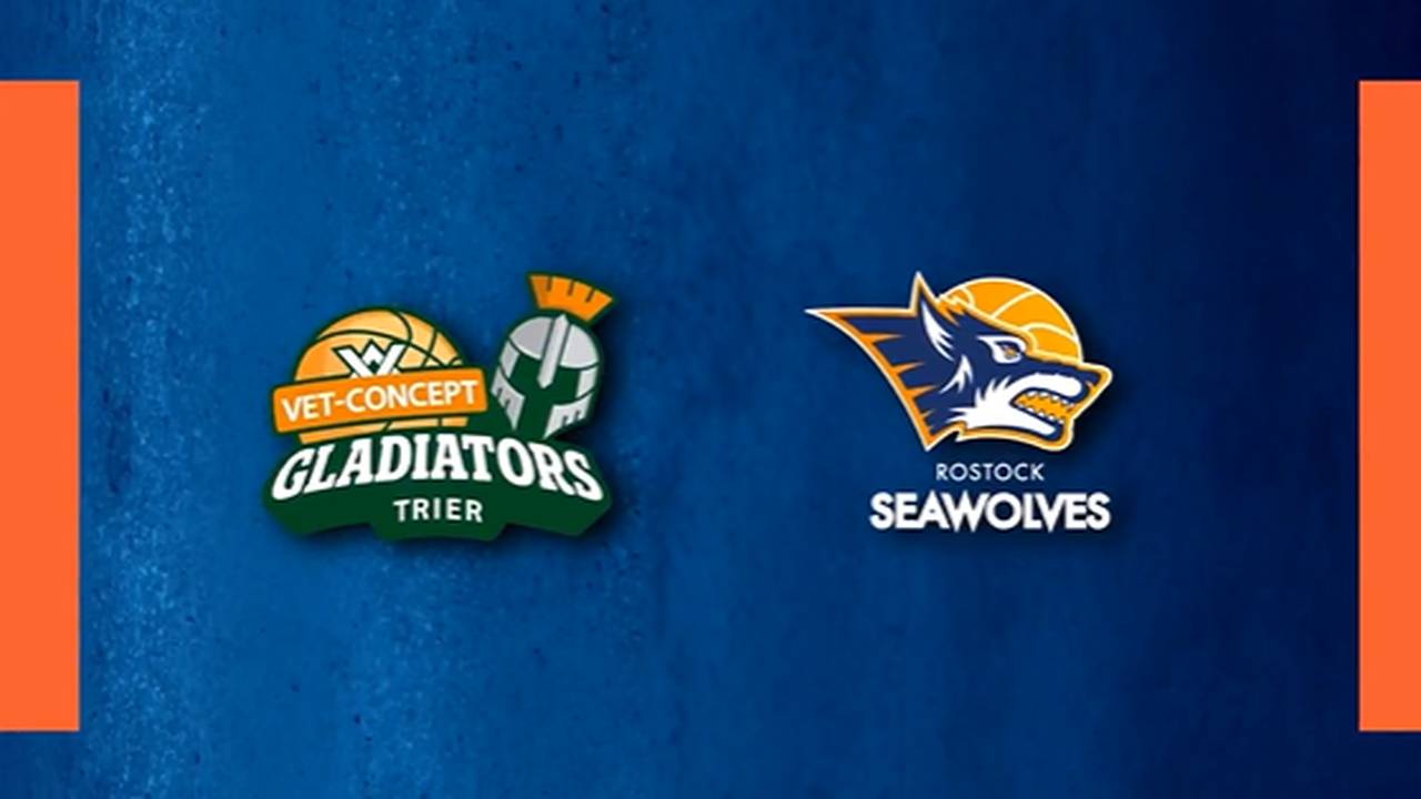 VET-CONCEPT Gladiators Trier - ROSTOCK SEAWOLVES | BBL-Highlights im Video
