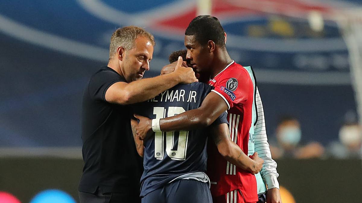 ... und auch Flick lange getröstet.