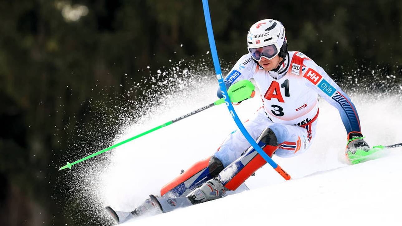 Henrik Kristoffersen beim Weltcup in Kitzbühel