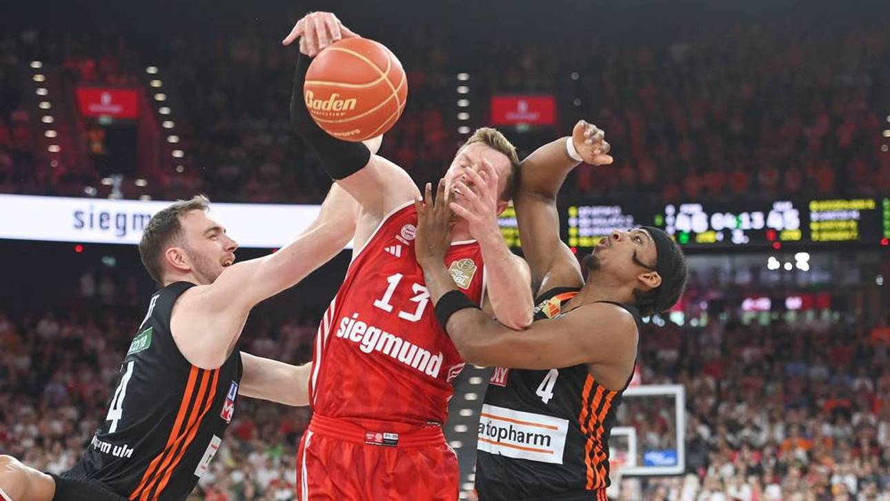 Bayern München und ratiopharm Ulm liefern sich eine umkämpfte Finalserie