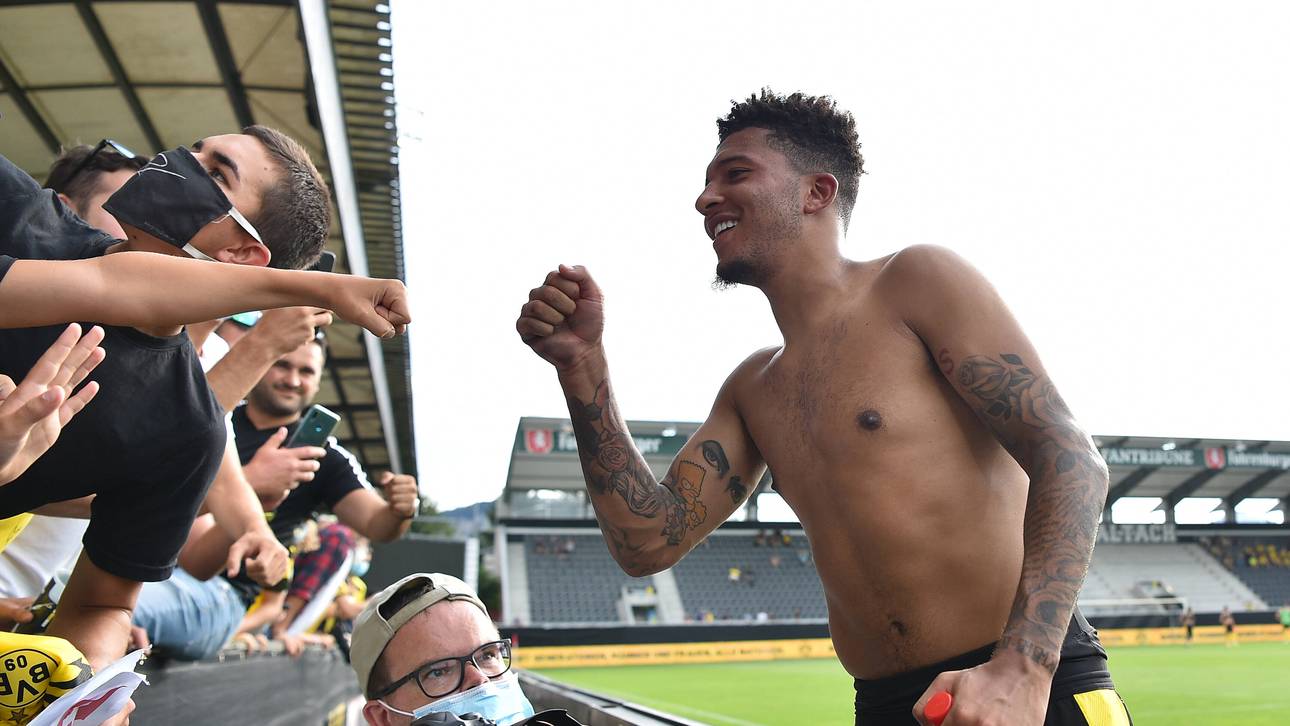 BVB-Trainer Favre tadelt Sancho