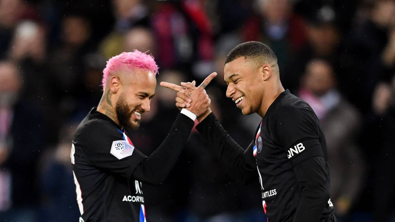 PSG-Gala: Neymar als Pink Panther