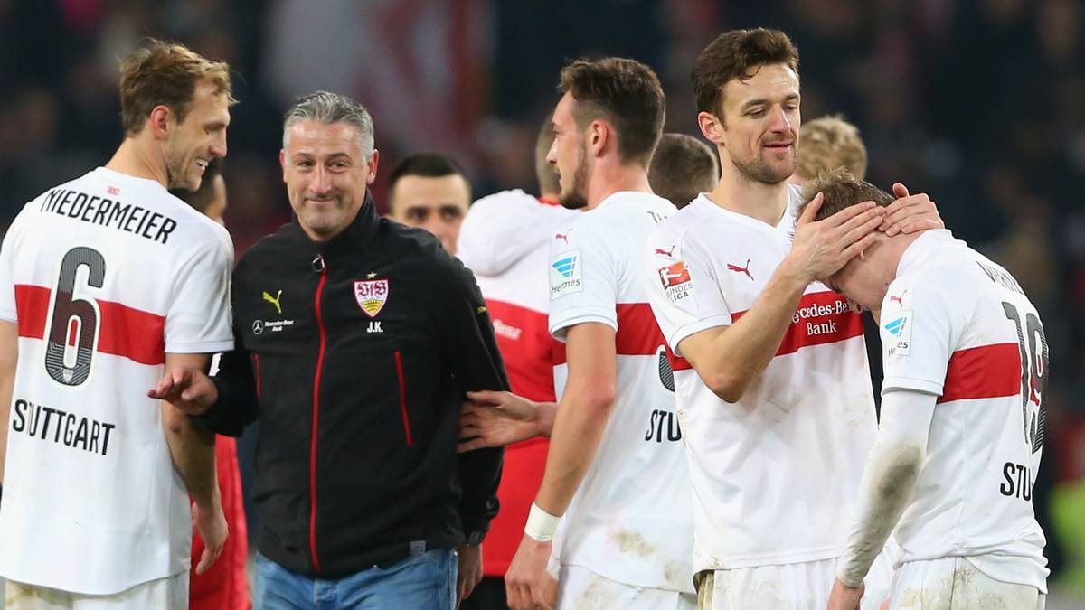 Wolfsburg wirft zwar alles nach vorne, doch der VfB stemmt sich mit Macht dagegen. Am Ende feiert Jürgen Kramny seinen ersten Sieg als VfB-Trainer