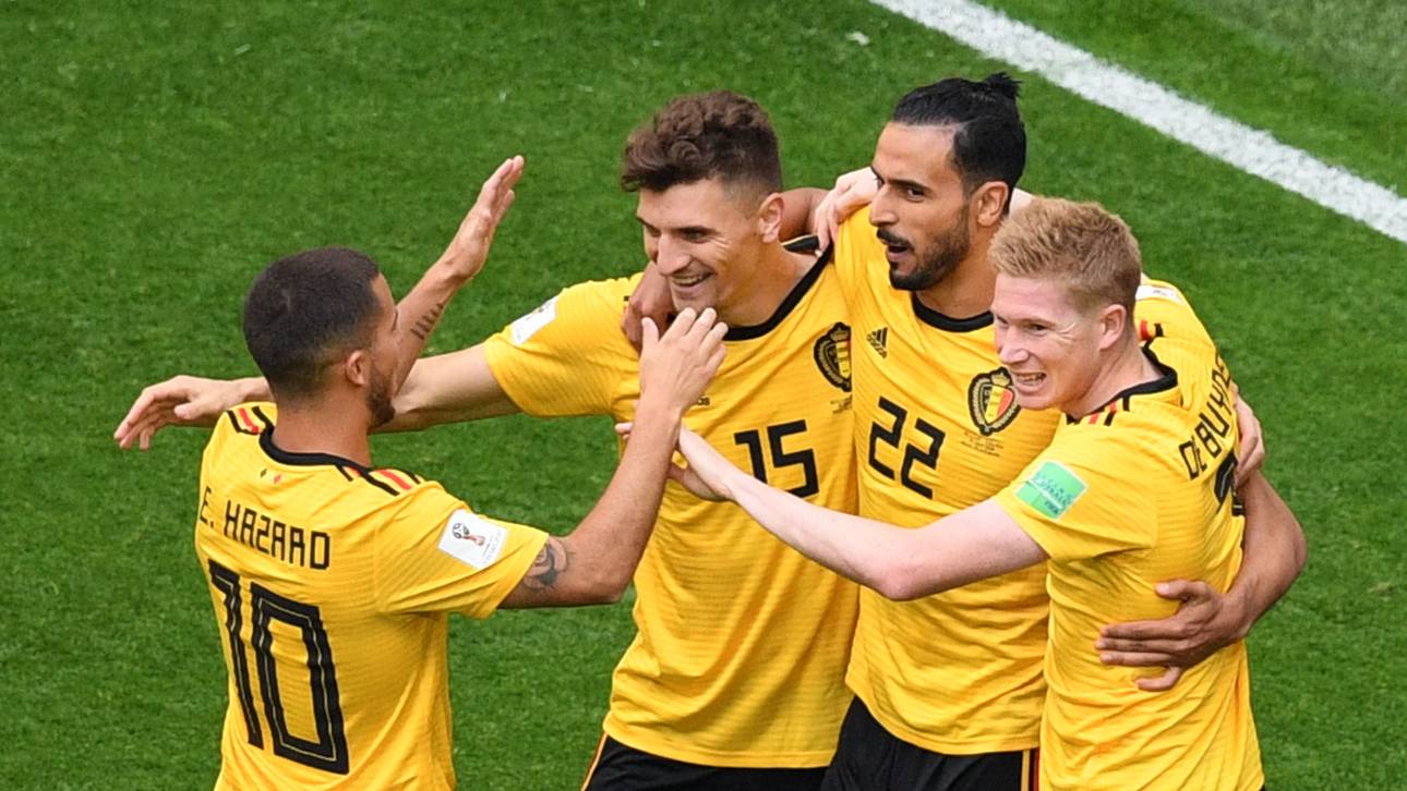 Belgien kontert England aus