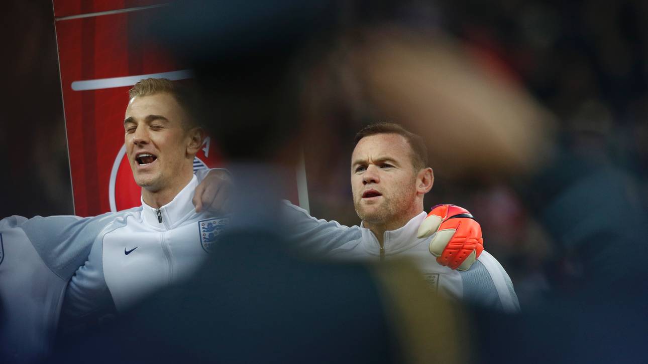 Rooney vor Aus im Nationalteam