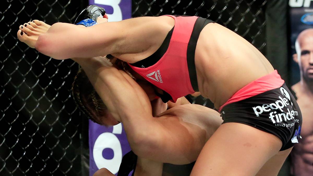 Diese Erfahrung muss im April Felice Herrig machen. Nach einer ausgeglichenen ersten Runde hat sie gegen VanZents' Grabbling keine Chance
