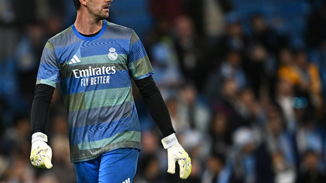 Courtois fehlt Real verletzt – wohl auch gegen Bayern