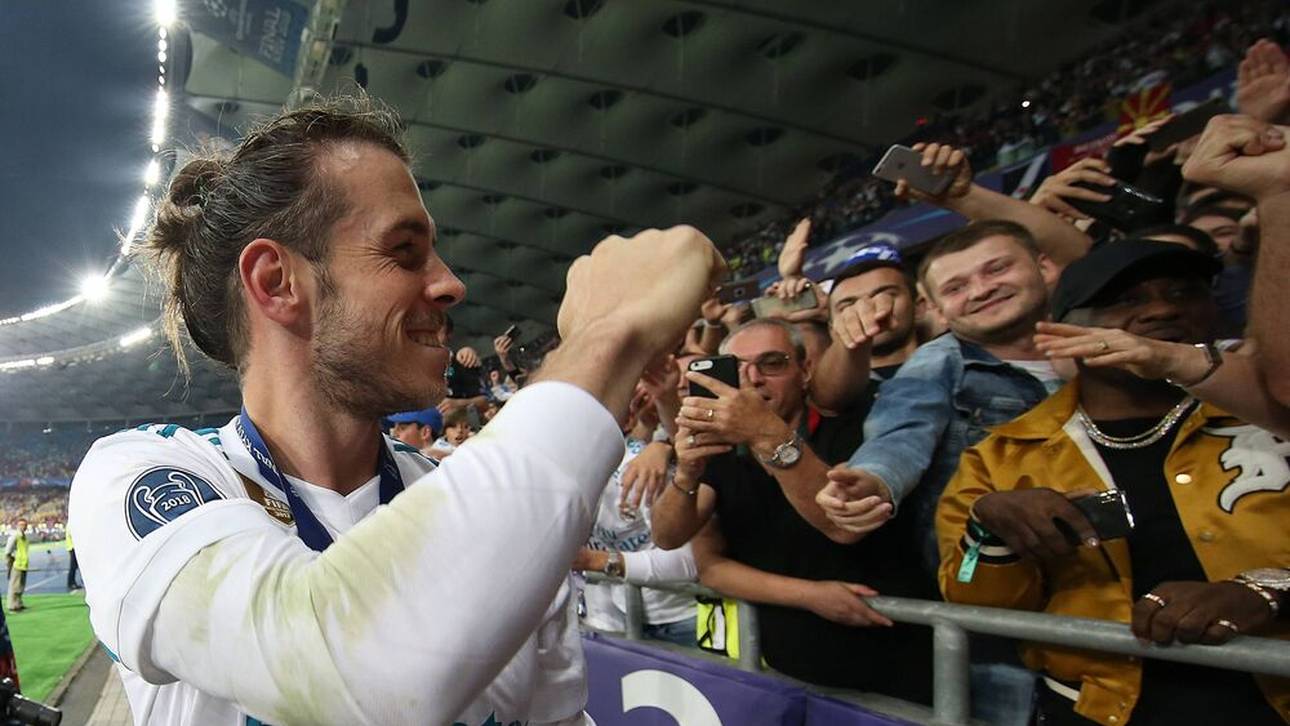 Tottenham-Fans empfangen Bale