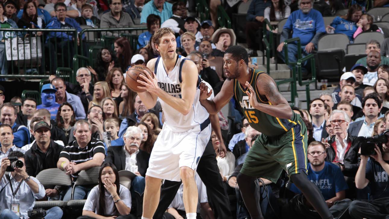 Nowitzki und Barea ringen Utah nieder