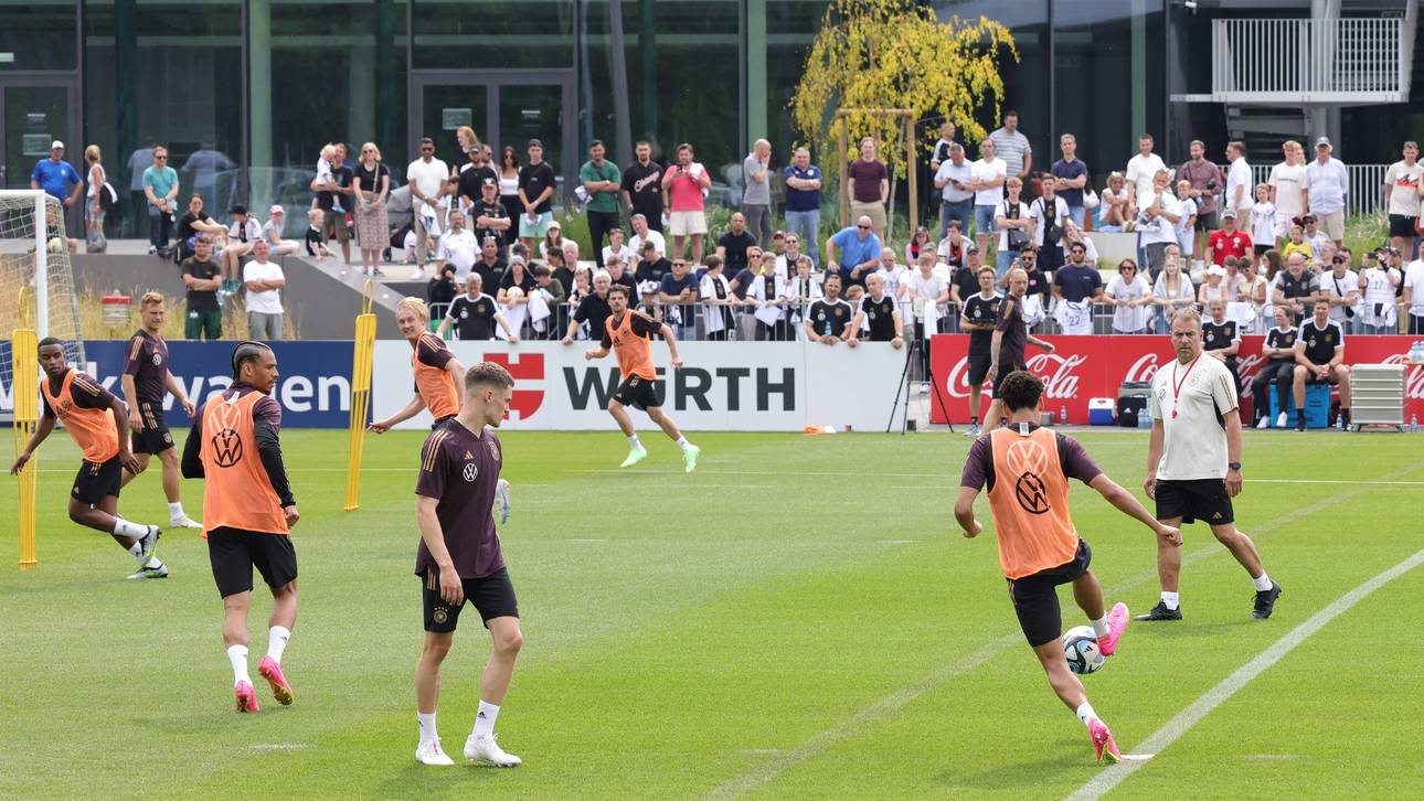 DFB-Training ohne Leipzig-Duo
