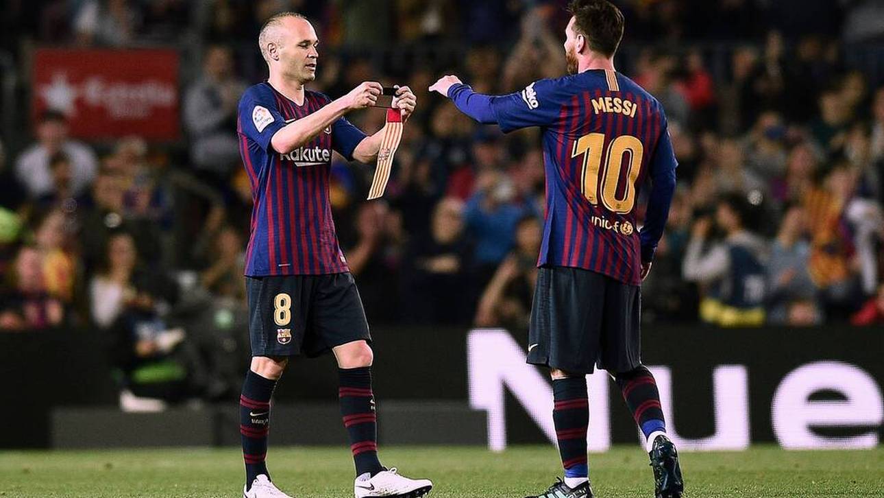 Iniesta heizt Messi-Gerücht an