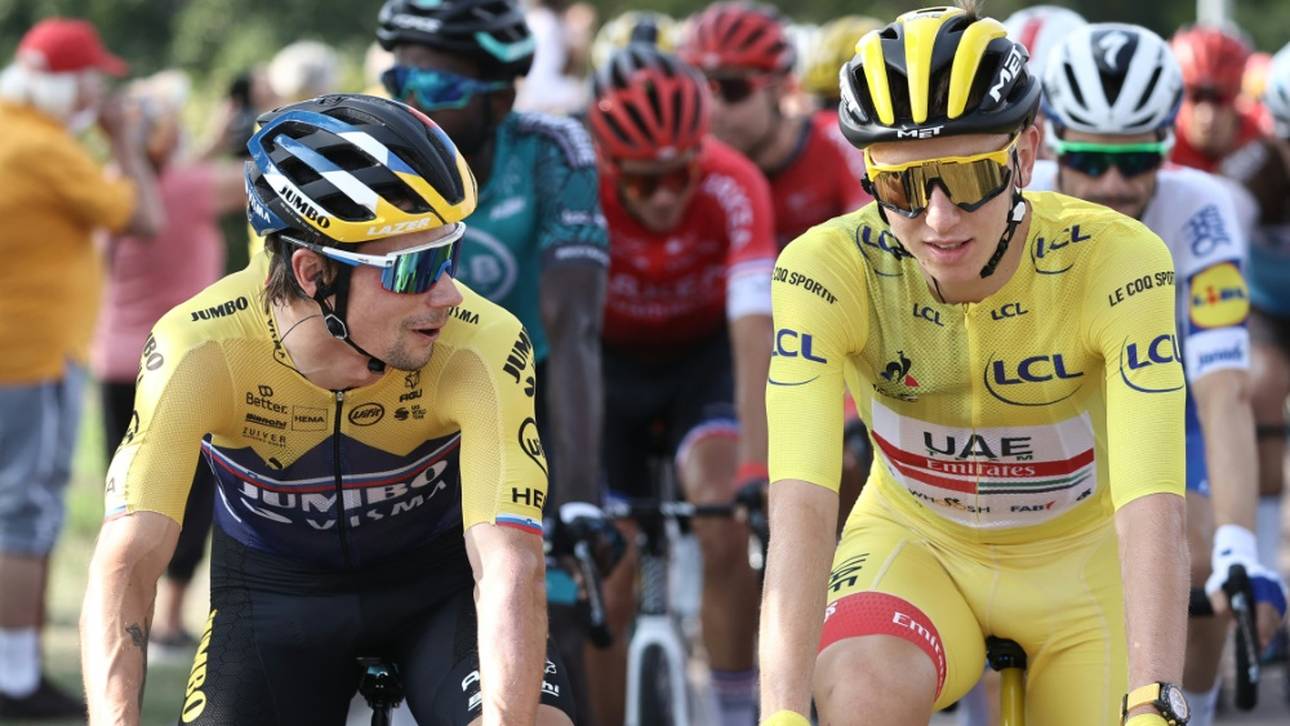 Fünf Sterne: Pogacar und Roglic auch für L’Equipe Tour-Favoriten