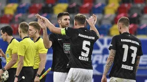 Der 1. FC Kaiserslautern holte gegen Uerdingen einen wichtigen Sieg