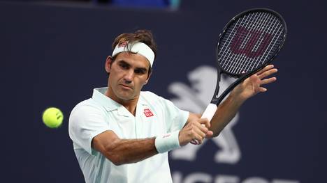 Roger Federer steht im Finale von Miami