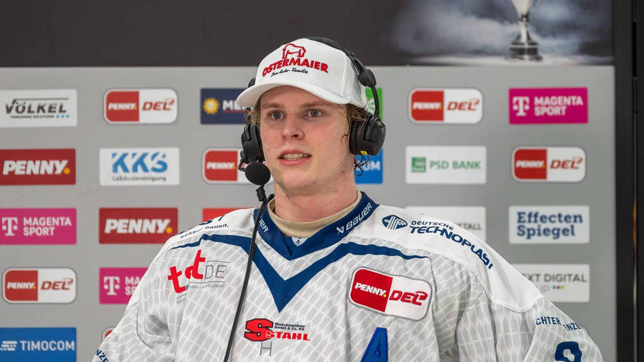 Joshua Samanski von den Straubing Tigers spielt bald in der NHL