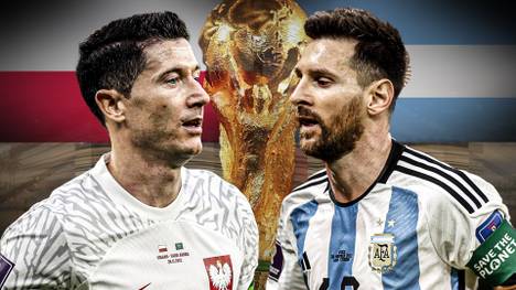 Robert Lewandowski gegen Lionel Messi, Polen gegen Argentinien. Es geht um den Achtelfinal-Einzug. Welcher der beiden Superstürmer muss die Heimreise antreten?