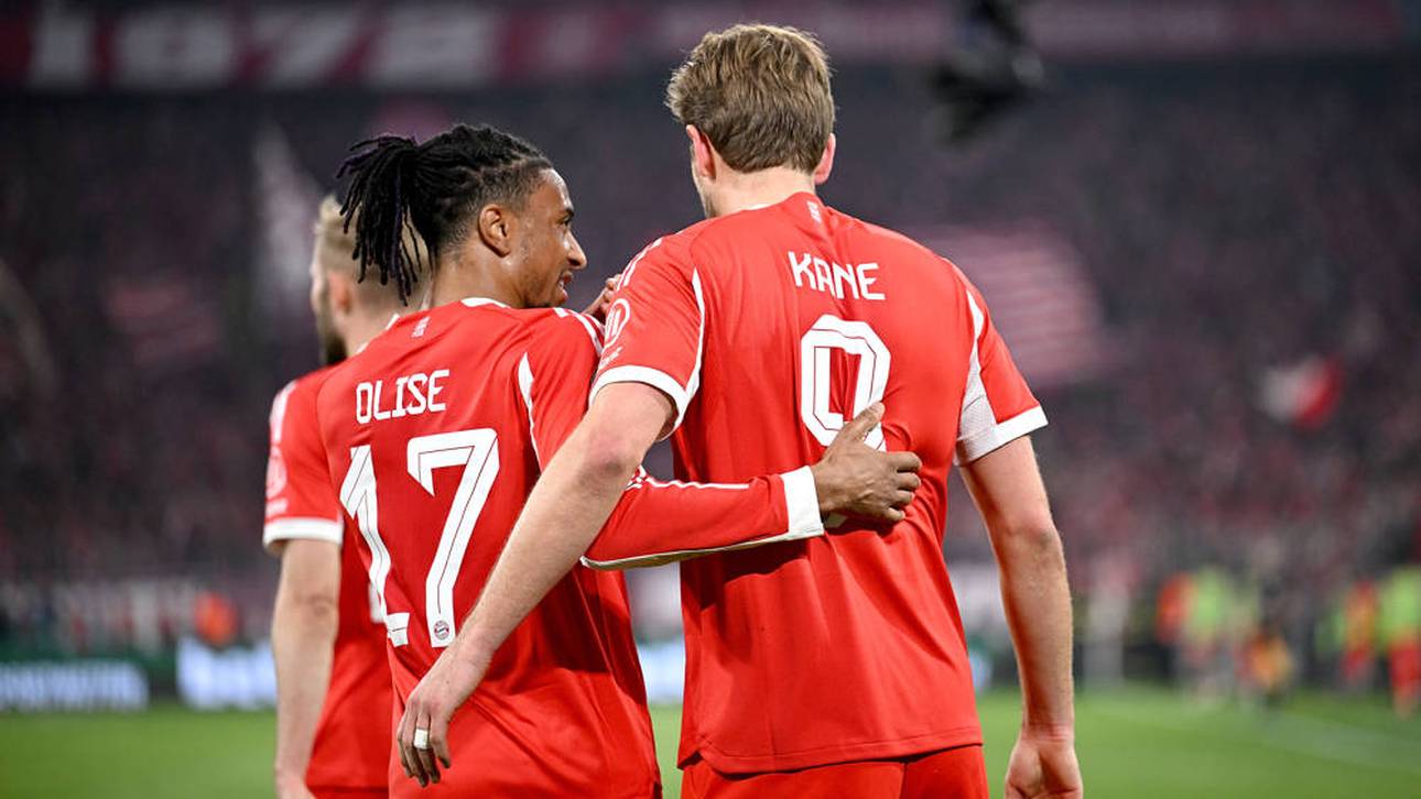 Kane und Olise beim Supercup dabei