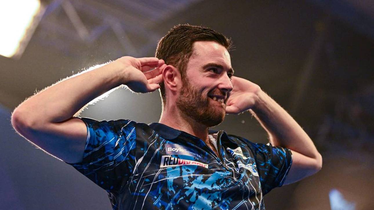Premiere! Darts-Star jubelt