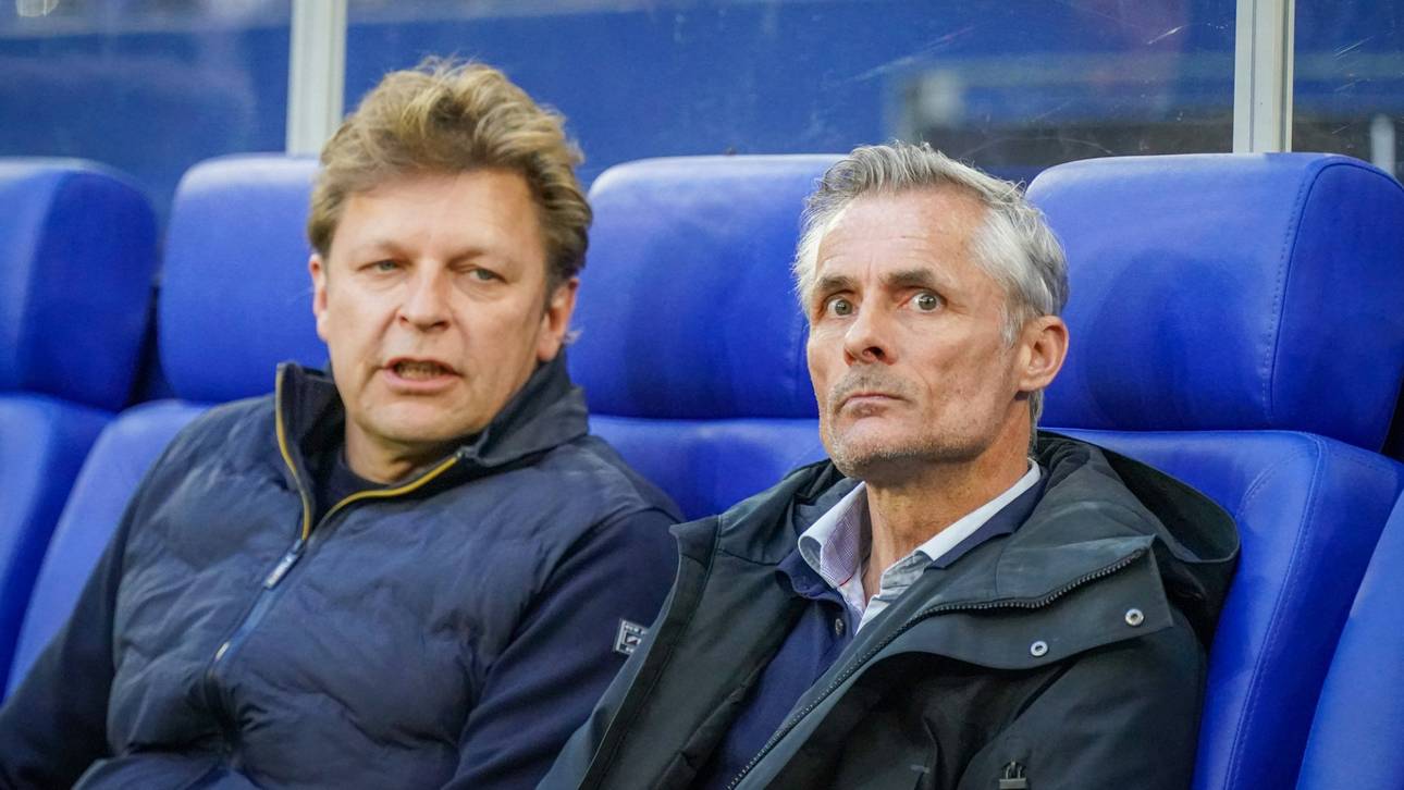 Trennen sich zum Saisonende: Mulder (l.) und van Wonderen