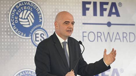 FIFA-Präsident Gianni Infantino sieht eine mögliche Super League kritisch