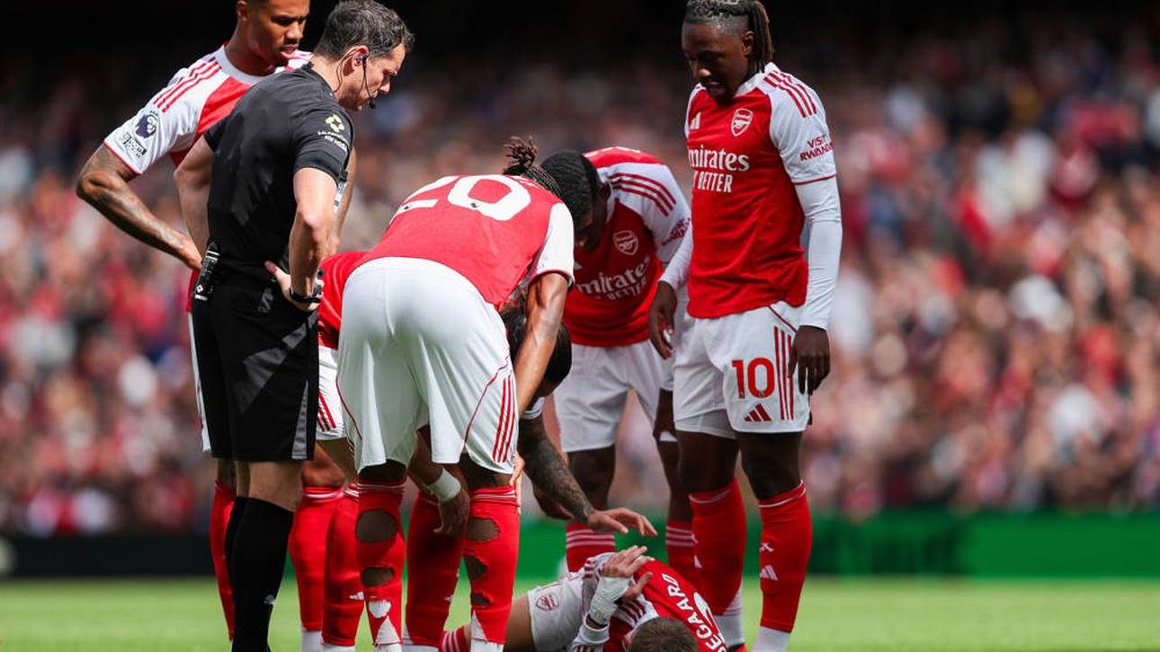 Ödegaard-Schock bei Arsenal-Sieg
